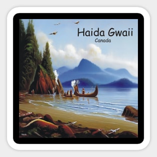 Islands of Haida Gwaii Sticker